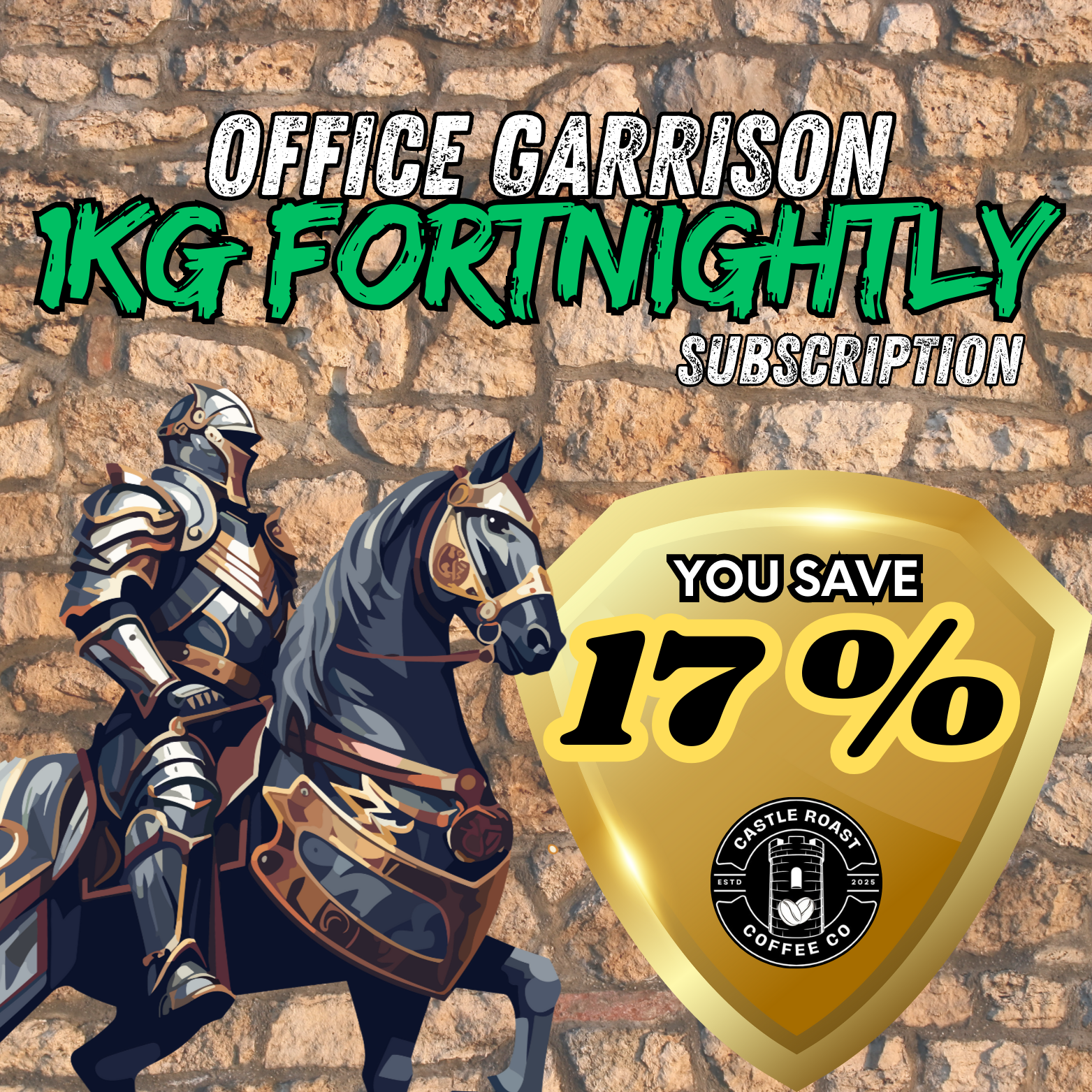 Office Garrison - 1kg fortnightly subscription